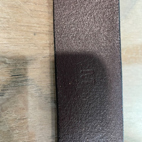 New Brown Distressed Leather Belt